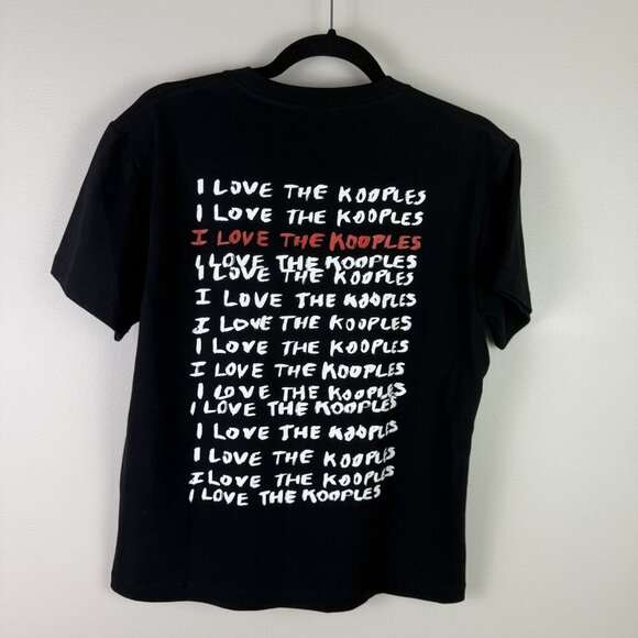 The Kooples Shirt Mens Small Black Love The Kooples Graphic Tee T-Shirt Attitude - Picture 8 of 8